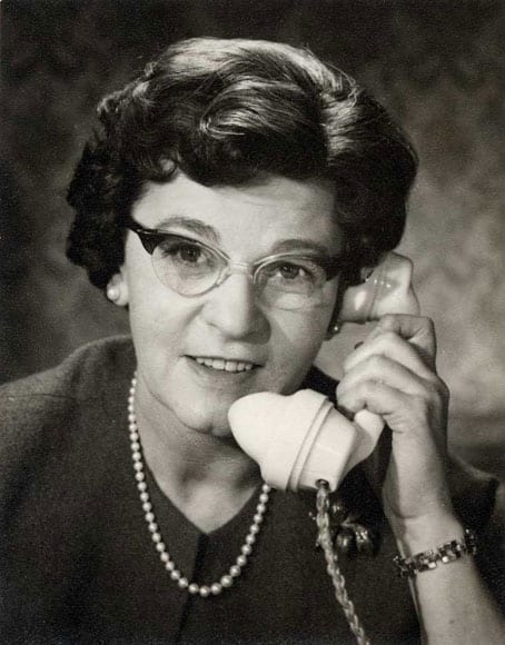 WACL President (1959-60) Olive Hirst