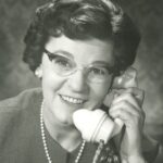 Olive Hirst, Vice-Chair, Publicity Club of London, first woman Fellow of IPA, and from 1950, the first woman MD of leading advertising agency Sells, WACL President 1959. WACL archive at History of Advertising Trust