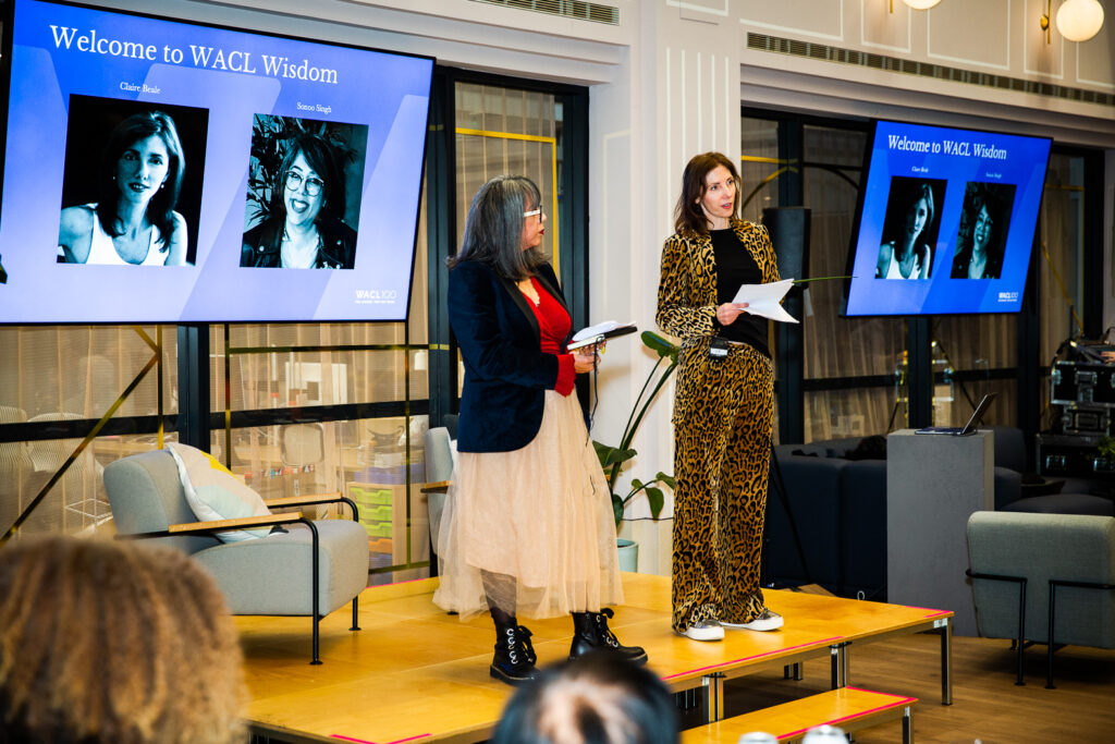 wacl wisdom launch event sonoo sing claire beal